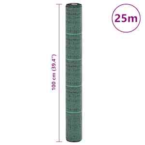 Mulčovací textilie zelená 1 x 25 m PP - obrázek 8