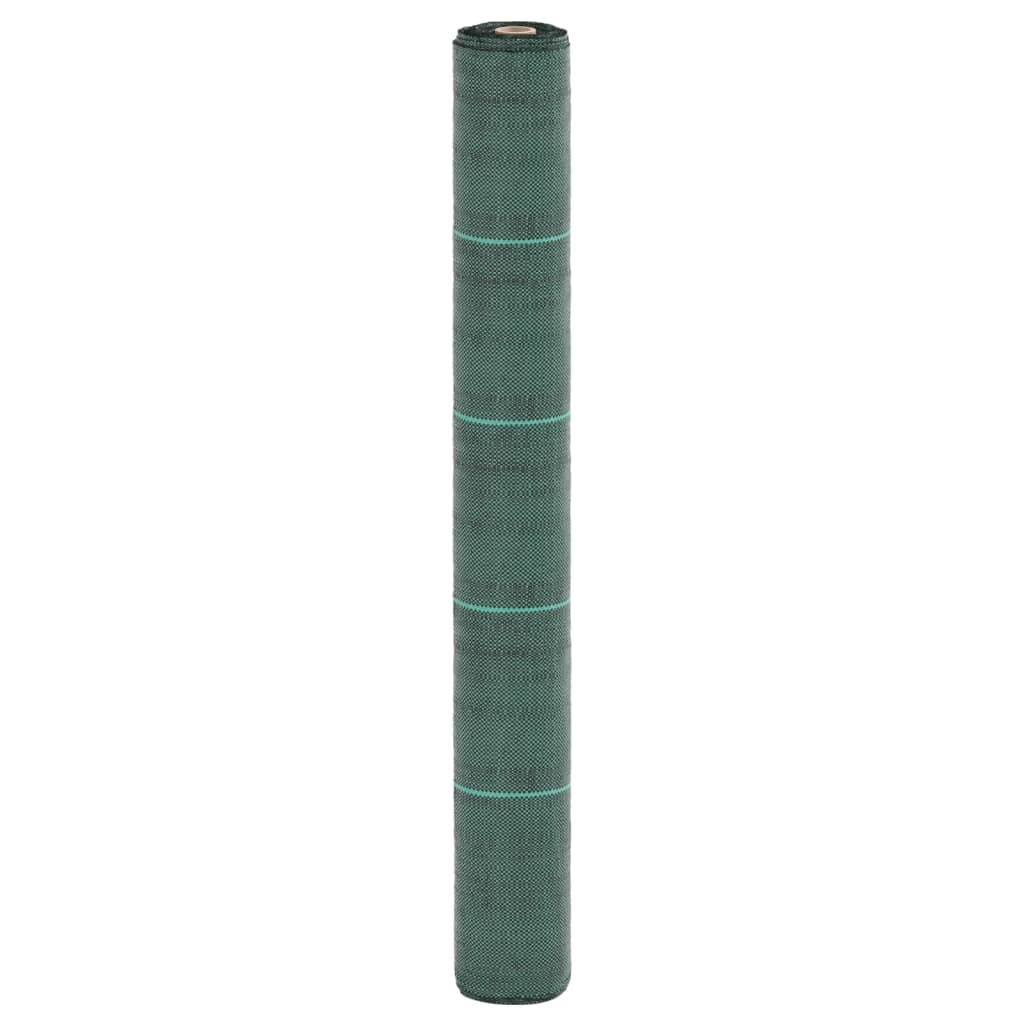 vidaXL Mulčovací textilie zelená 1 x 50 m PP