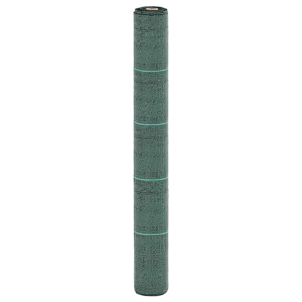 vidaXL umbrohumatt, roheline, 1 x 200 m, PP