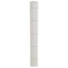 vidaXL umbrohumatt, valge, 1 x 50 m, PP