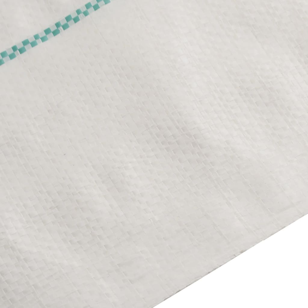 vidaXL Membrána proti burine biela 1x150 m PP
