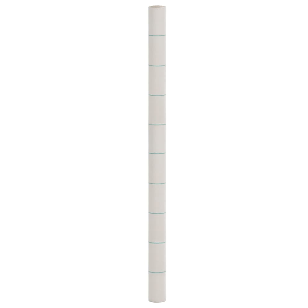 vidaXL Membrană antiburuieni, alb, 2x10 m, PP