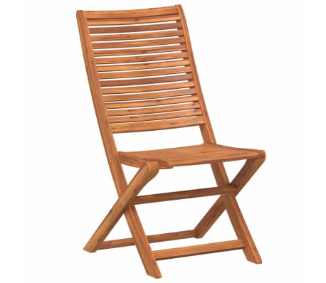 vidaXL Folding Garden Chairs 6 pcs 51x66x95 cm Solid Wood Acacia