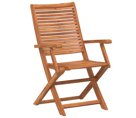 vidaXL Scaune de grădină pliante, 4 buc. 57x66x95 cm lemn masiv acacia