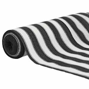 Stínicí tkanina antracitová a bílá 1 x 50 m HDPE 75 g/m² - obrázek 3