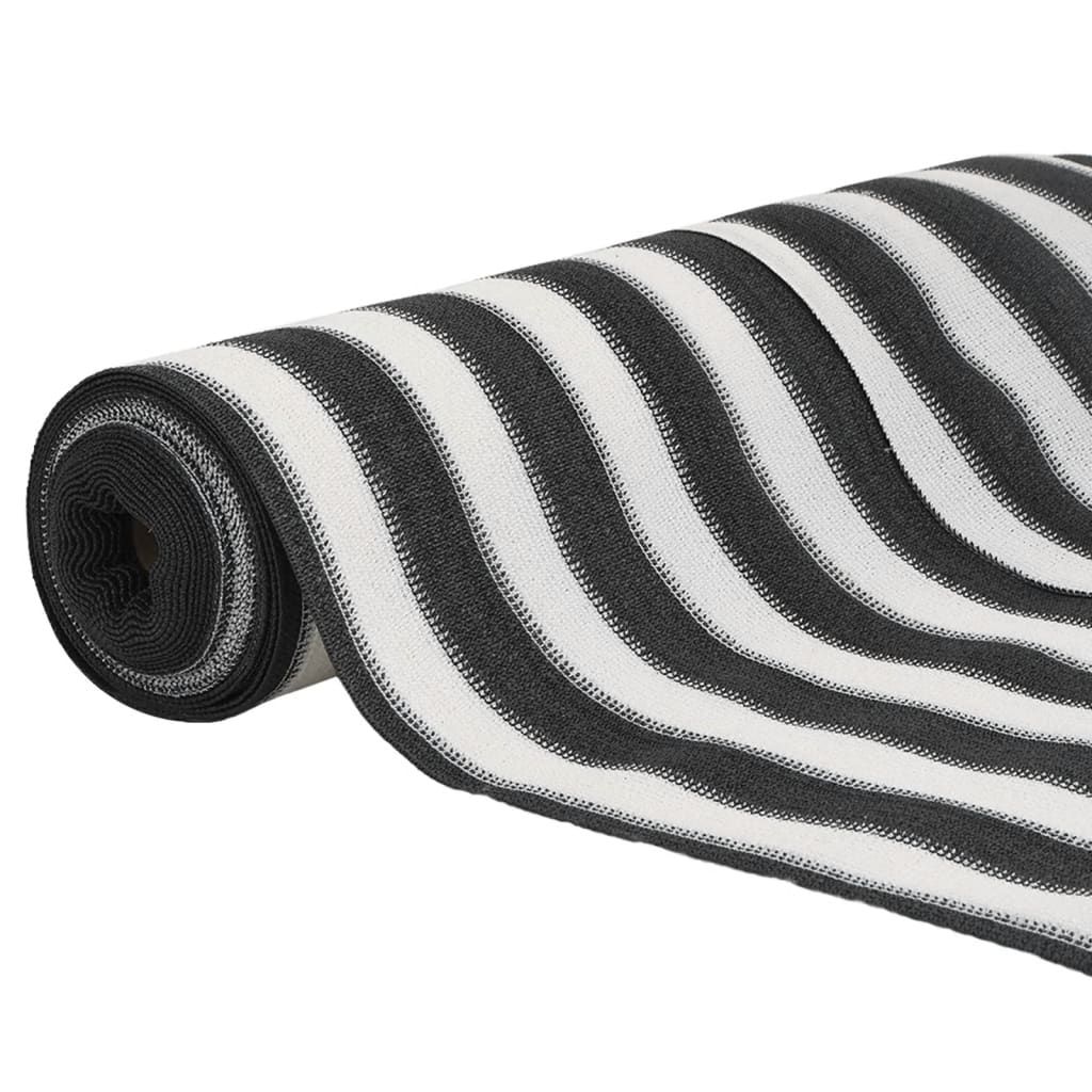 Thumbnail - vidaXL Zaunblende Anthrazit und Weiß 1,2x50 m HDPE 75 g/m²