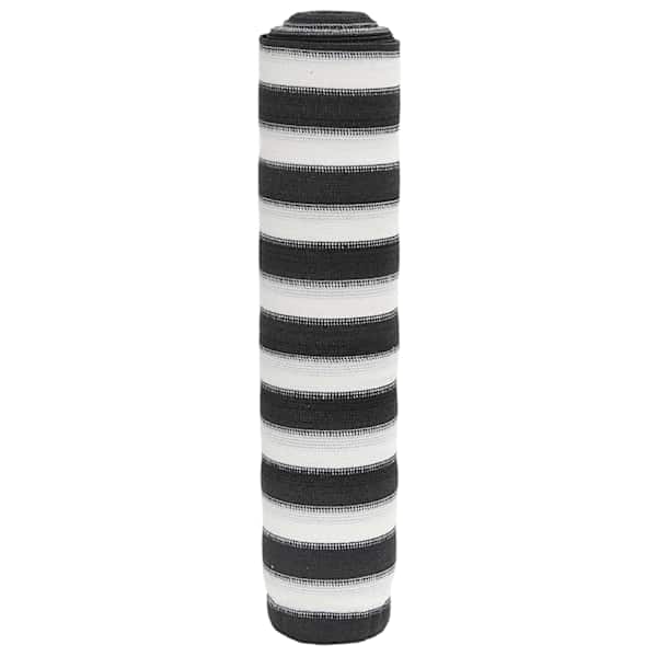 vidaXL privaatsusv&otilde;rk, antratsiit ja valge, 1,5 x 50 m, HDPE, 75 g/m&sup2;
