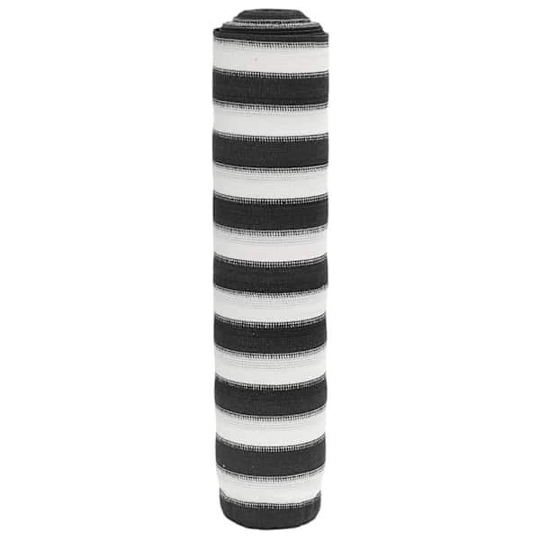 vidaXL privaatsusv&otilde;rk, antratsiit ja valge, 2 x 25 m, HDPE 75 g/m&sup2;