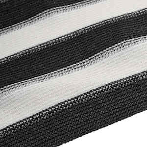 Stínicí tkanina antracitová a bílá 2 x 25 m HDPE 75 g/m² - obrázek 5