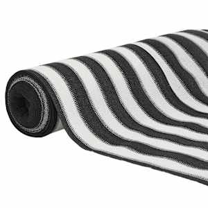Stínicí tkanina antracitová a bílá 2 x 50 m HDPE 75 g/m² - obrázek 3