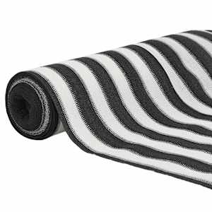 Stínicí tkanina antracitová a bílá 1,2 x 25 m HDPE 150 g/m² - obrázek 3
