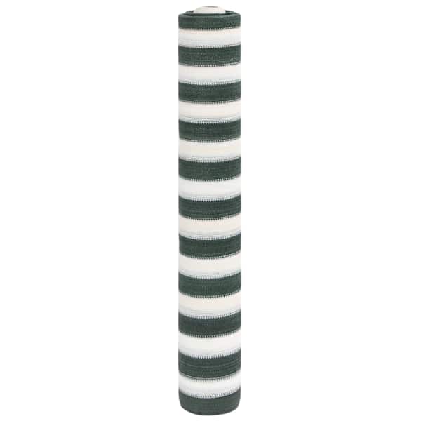 vidaXL privaatsusv&otilde;rk, roheline ja valge, 1,8 x 50 m, HDPE, 75 g/m&sup2;