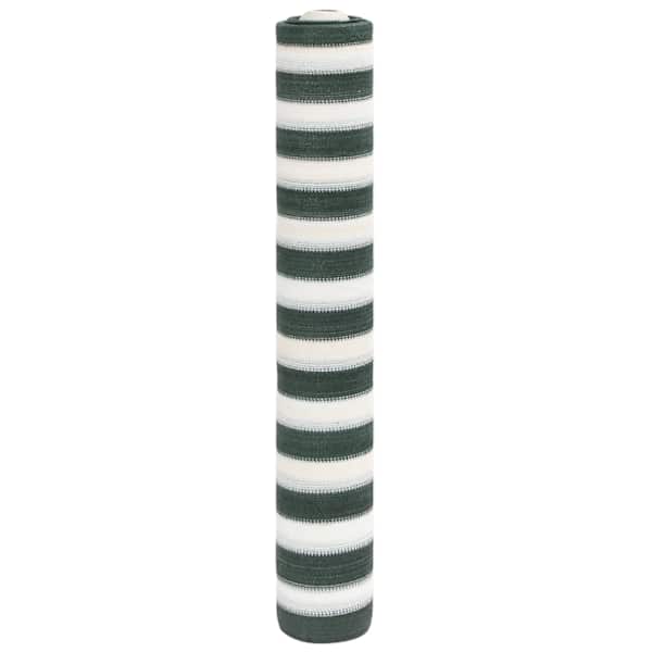 vidaXL privaatsusv&otilde;rk, roheline ja valge, 1,5x25 m HDPE 150 g/m&sup2;
