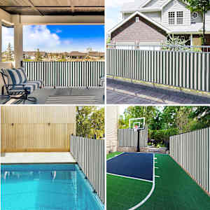 Stínící tkanina zelená a bílá 1,5 x 25 m HDPE 150 g/m² - obrázek 7