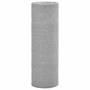 Stínící tkanina světle šedá 2 x 50 m HDPE 75 g/m²