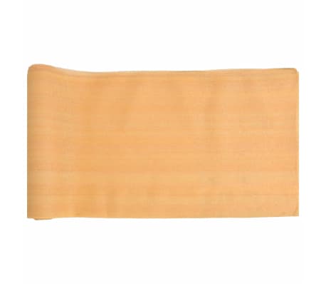 vidaXL Zaunblende Sandfarbe 1x50 m HDPE 75 g/m&sup2;