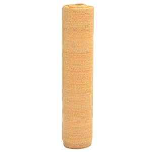 vidaXL privaatsusv&otilde;rk, liivakarva, 1 x 25 m, HDPE, 150 g/m&sup2;