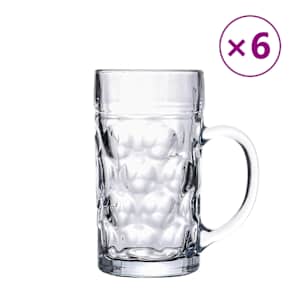 Sklenice na pivo s uchem 6 ks 1 000 ml - obrázek 2