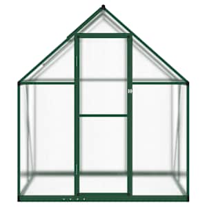 Skleník s podkladovým rámem zelený 169 x 114 x 195 cm hliník - obrázek 3