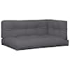 vidaXL euroaluse istmepadjad 5 tk, antratsiithall, kangas