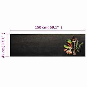 Kuchyňský koberec omyvatelný Koření 45 x 150 cm samet - obrázek 5