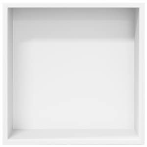 Nika do sprchového koutu matná bílá 32x32x9 cm nerezová ocel - obrázek 4