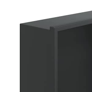 Nika do sprchového koutu matná černá 32x62x9 cm nerezová ocel - obrázek 7