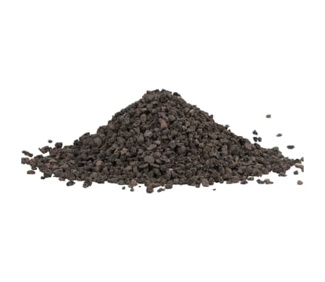 vidaXL Basaltgrind 25 kg 5-8 mm zwart