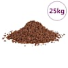 vidaXL vulkaanilised kivimid 25 kg, punane, 5-8 mm