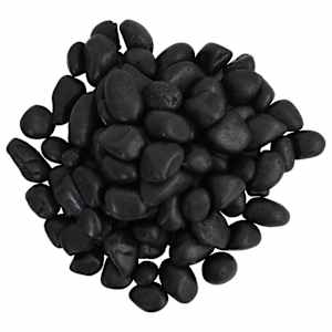 Leštěné oblázky 10 kg černé 2–5 cm - obrázek 4