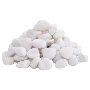 Leštěné oblázky 10 kg bílé 2–5 cm - obrázek 3