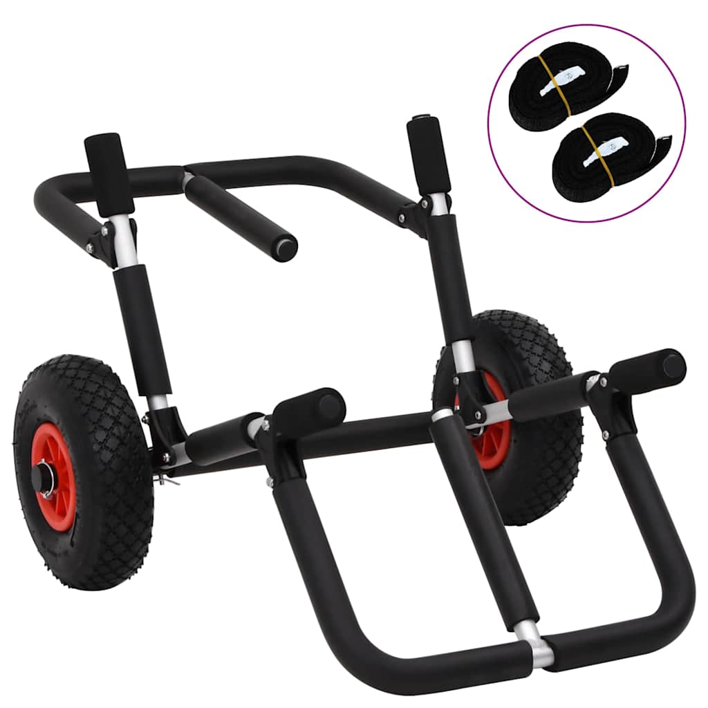 vidaXL SUP vozík pro 2 surfy skládací 90 kg hliník