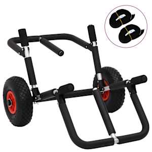 SUP vozík pro 2 surfy skládací 90 kg hliník - obrázek 1
