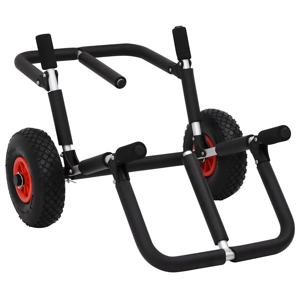vidaXL SUP Kärry 2 lainelaudalle kokoontaittuva 90 kg alumiini