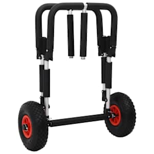 SUP vozík pro 2 surfy skládací 90 kg hliník - obrázek 7