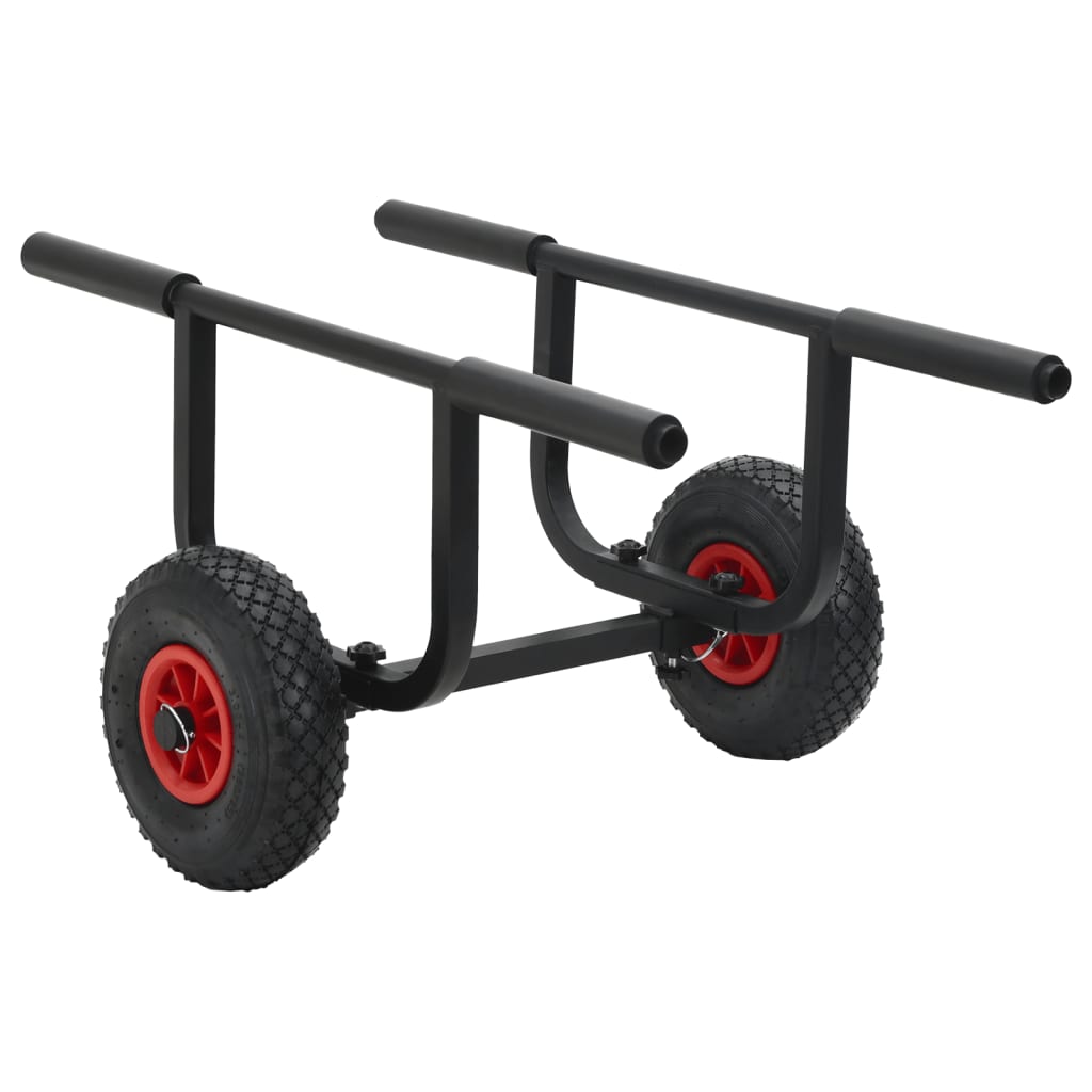 vidaXL alumínium kajakszállító kocsi 90 kg