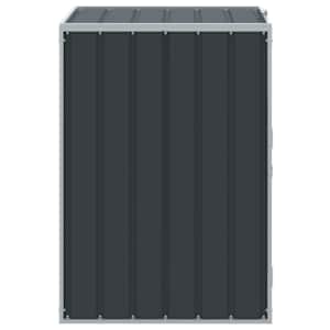 Box na 1 popelnici antracitový 72 x 81 x 115 cm ocel - obrázek 6