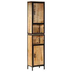 Koupelnová skříňka 40 x 27 x 180 cm železo a masivní mangovník - obrázek 11