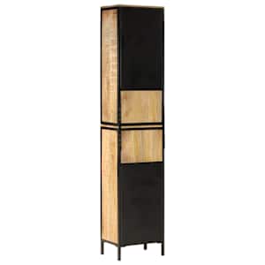Koupelnová skříňka 40 x 27 x 180 cm železo a masivní mangovník - obrázek 5