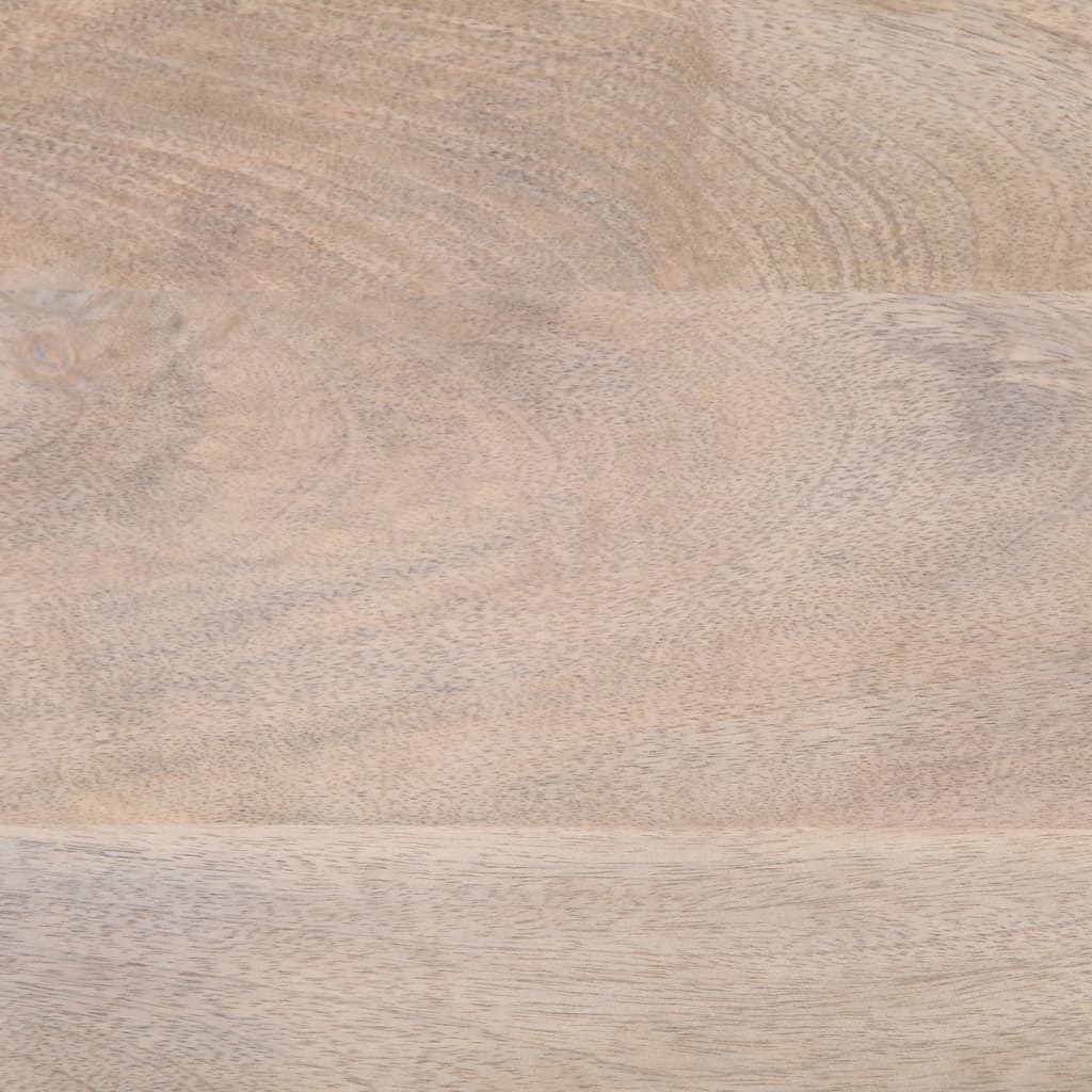 Kopalniška garnitura 2-delna trden mangov les - slika 13