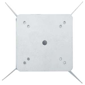 Zemní kotva pro slunečník stříbrná 27,5 x 27,5 x 45 cm ocel - obrázek 4