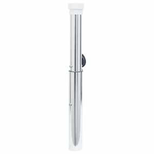 Zemní kotva pro slunečník pro tyč 40–50 mm stříbrná hliník - obrázek 2