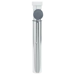 Zemní kotva pro slunečník pro tyč 40–50 mm stříbrná hliník - obrázek 3