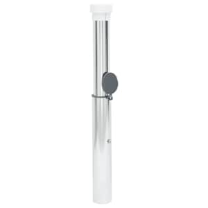 Zemní kotva pro slunečník pro tyč 40–50 mm stříbrná hliník - obrázek 4