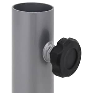 Základna pro slunečník pro tyč Ø 32/34/38 mm stříbrná ocel - obrázek 5