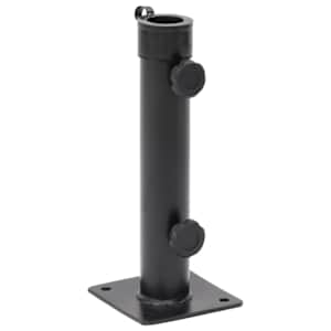 Základna pro slunečník pro tyč Ø 38/48 mm matná černá ocel