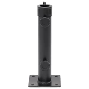 Základna pro slunečník pro tyč Ø 38/48 mm matná černá ocel - obrázek 3