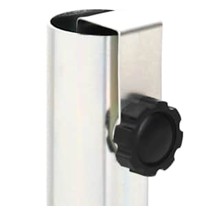 Základna pro slunečník se zemními hroty Ø32–38 mm stříbrná ocel - obrázek 4