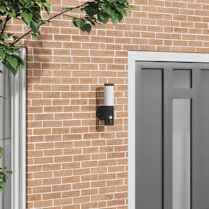 Zunanja stenska luč Črna 15 x 7,5 x 33 cm