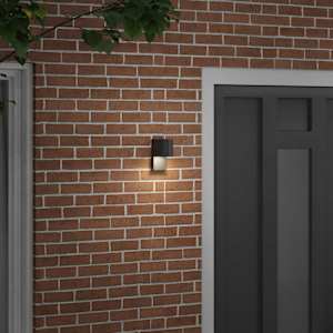 Venkovní nástěnné svítidlo Černá 12 x 7 x 15 cm Nerezová ocel - obrázek 3